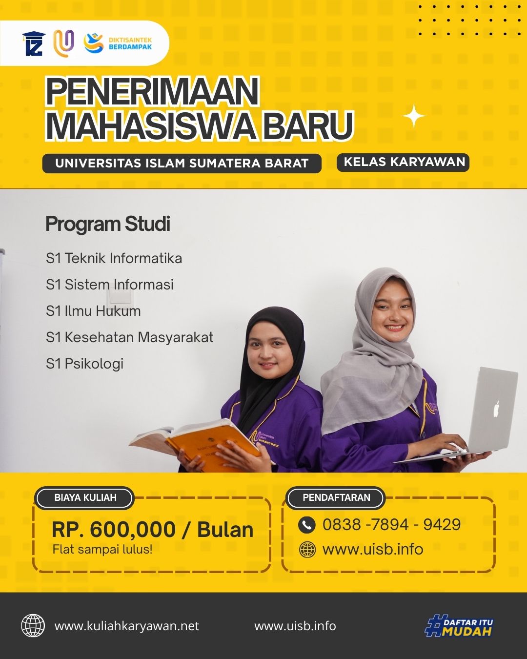 Kuliah Online Hybrid Fleksibel di Kampus UISB Padang