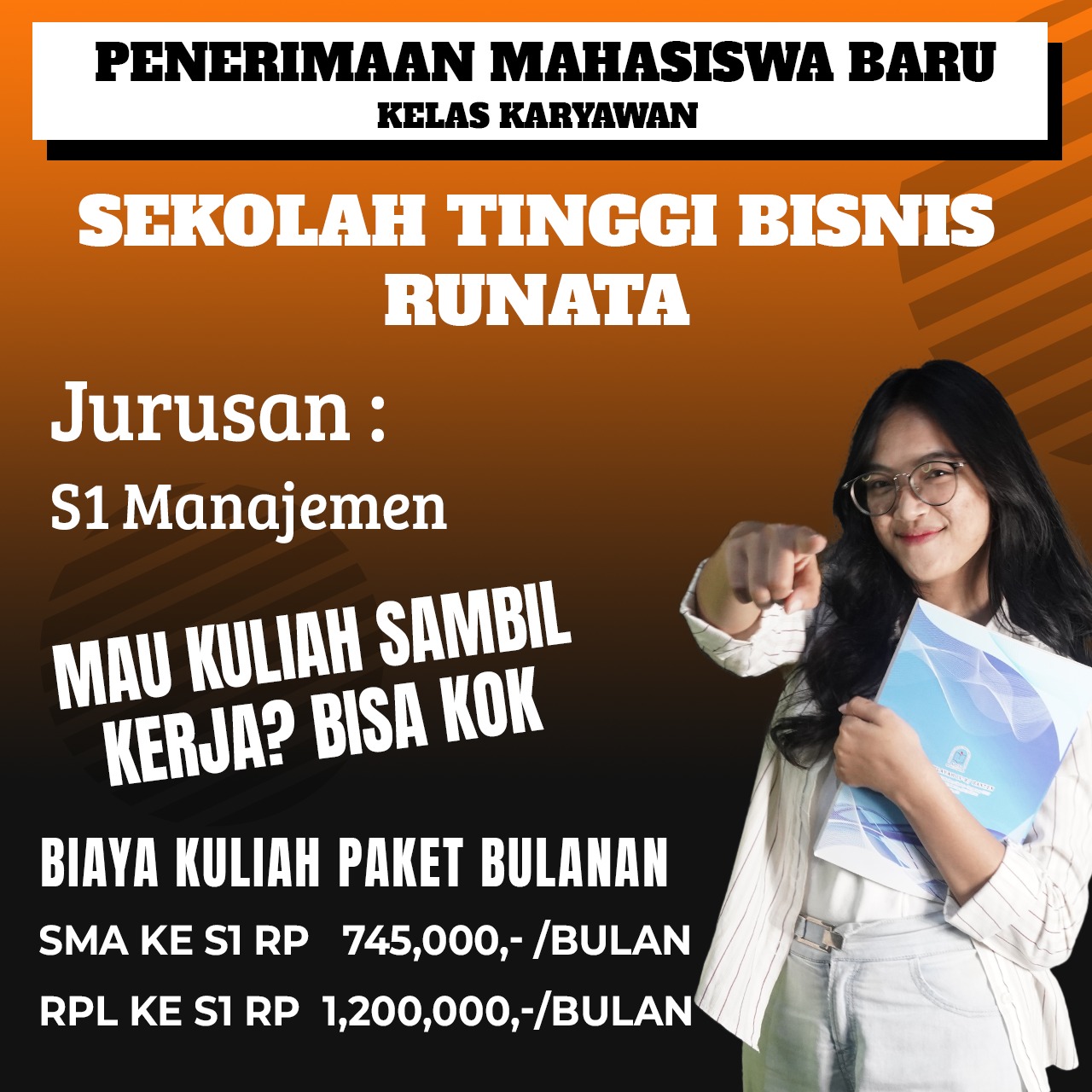 Informasi Kuliah Karyawan Kampus STB RUNATA
