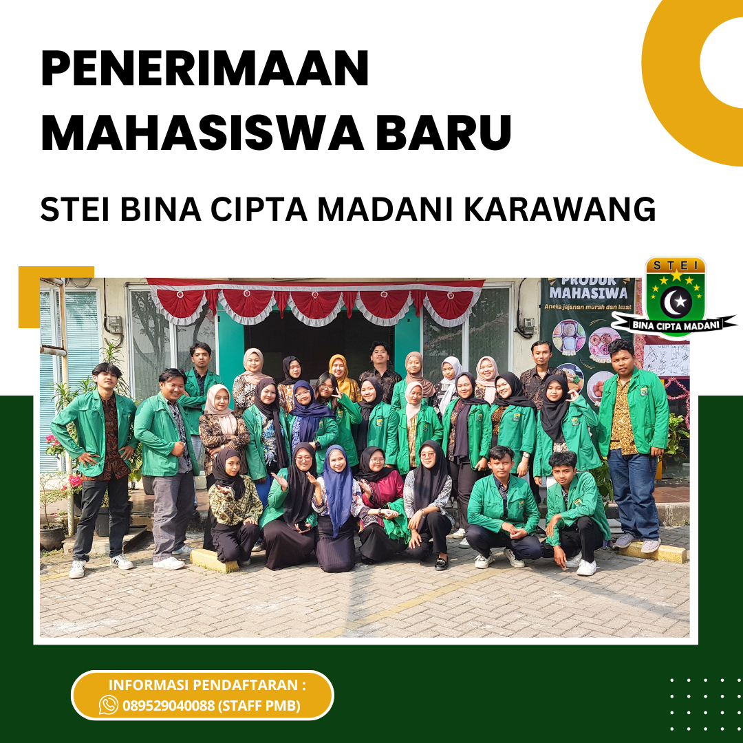 Pendaftaran kampus STEI Bina Cipta Madani Kelas Karyawan
