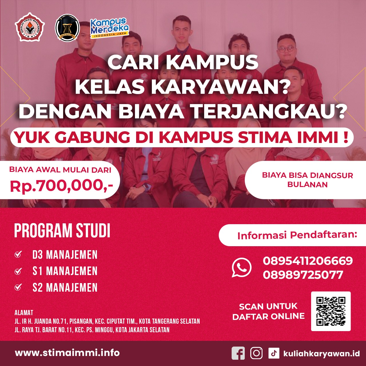 Kampus Manajemen Di Cipete STIMA IMMI