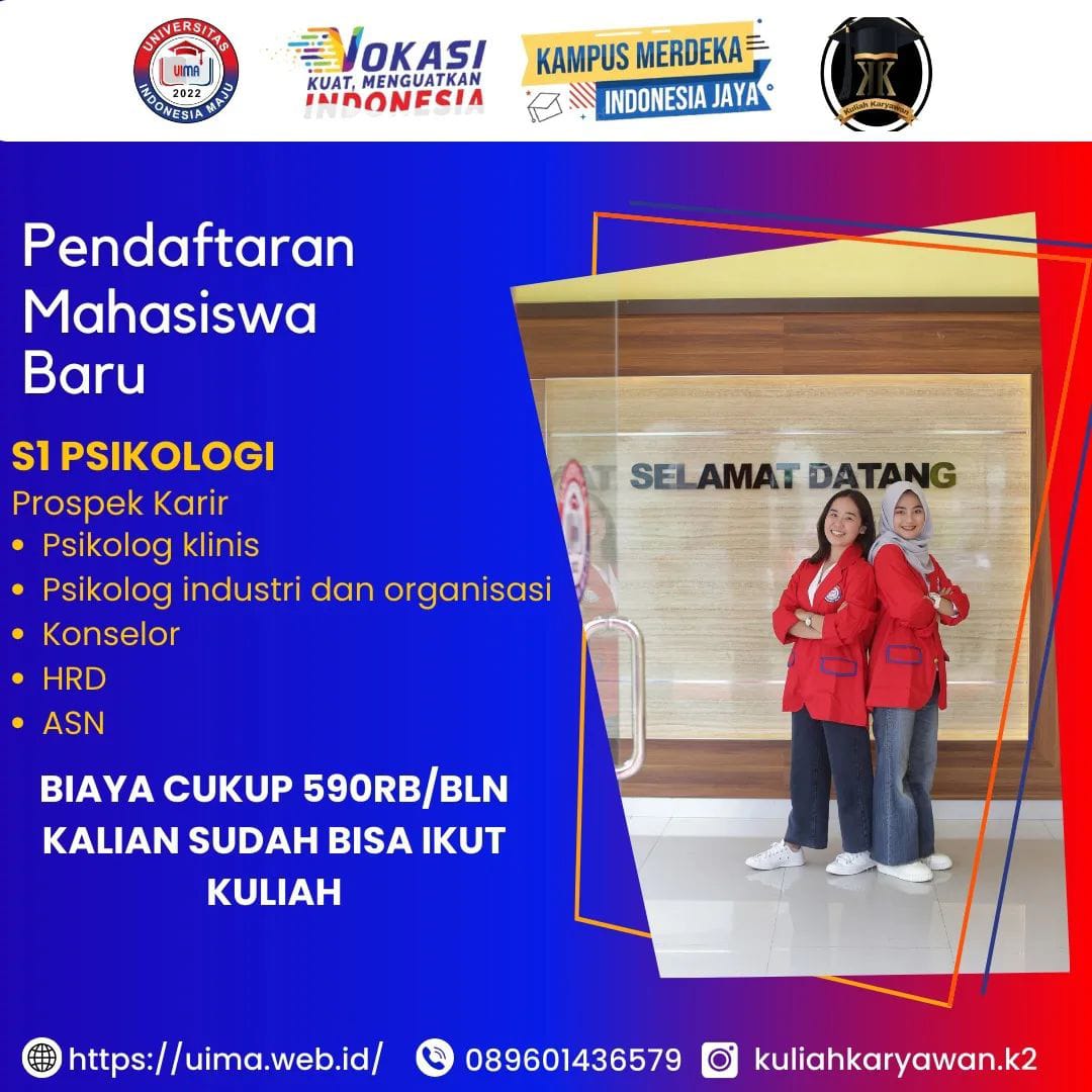 Kuliah Jurusan Psikologi di UIMA