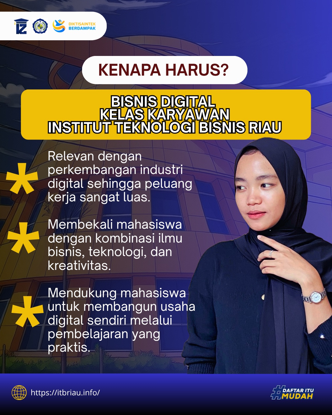 Jurusan Bisnis Digital ITB Riau Mendorong Mahasiswa untuk Berinovasi