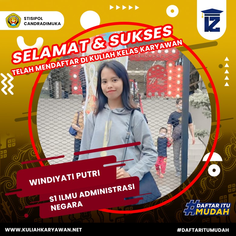 Biaya Kuliah S1 Administrasi Negara STISIPOL Candradimuka Palembang