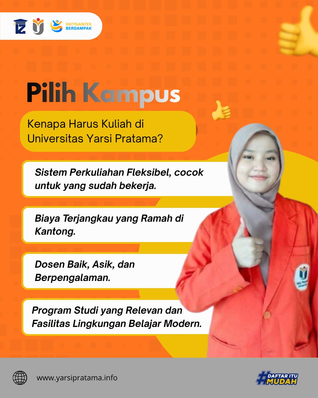 Sukses Karier Bersama Universitas Yarsi Pratama Rekomendasi Kuliah Biaya Terjangkau di Tigaraksa