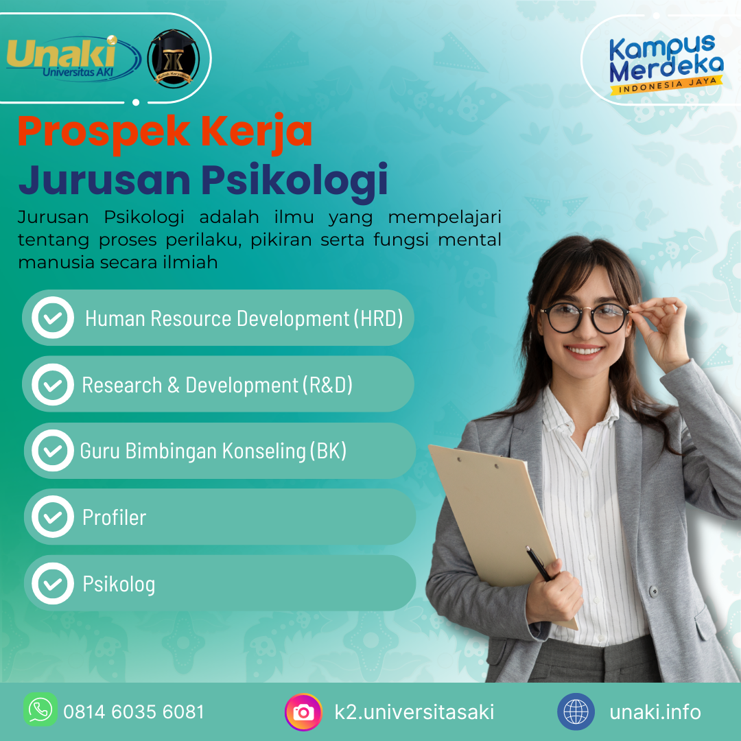 Kelebihan Yang Didapat Jika Kuliah S1 Psikologi UNAKI