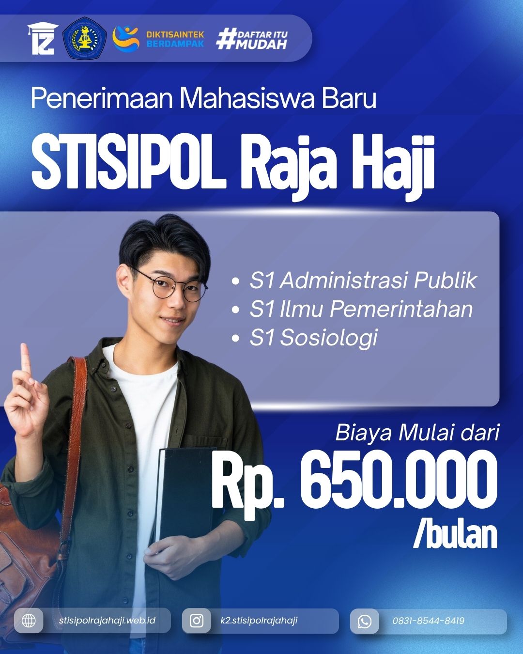 Mau Kuliah Keren Tanpa Bikin Kantong Jebol Yuk Intip PMB STISIPOL Raja Haji
