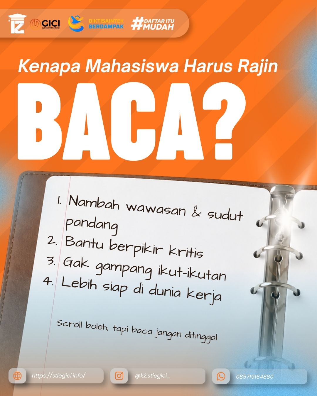 Berpikir Kritis Dan Menambah Wawasan Cukup Dengan Lakukan Cara Ini 
