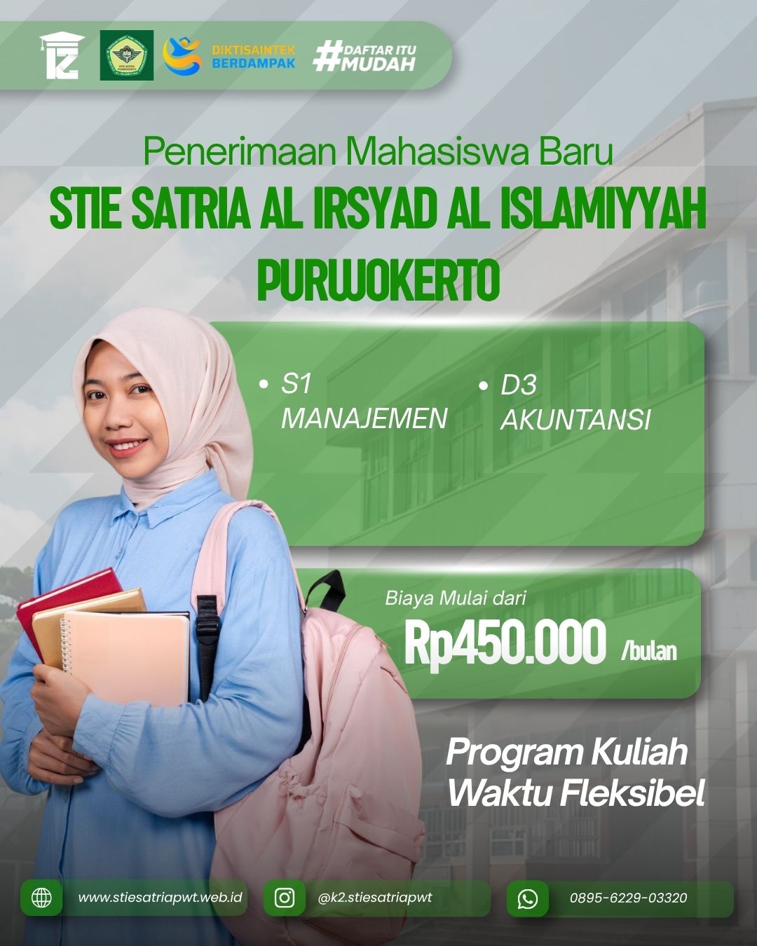 Penutupan Pendaftaran STIE Satria Al Irsyad Al Islamiyyah Purwokerto TA Ganjil 2026/2027