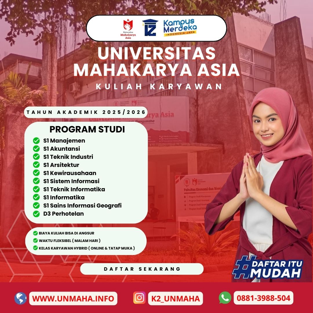 Pilih Jurusan Impianmu, Berbagai Pilihan Program Kuliah Karyawan di Universitas Mahakarya Asia