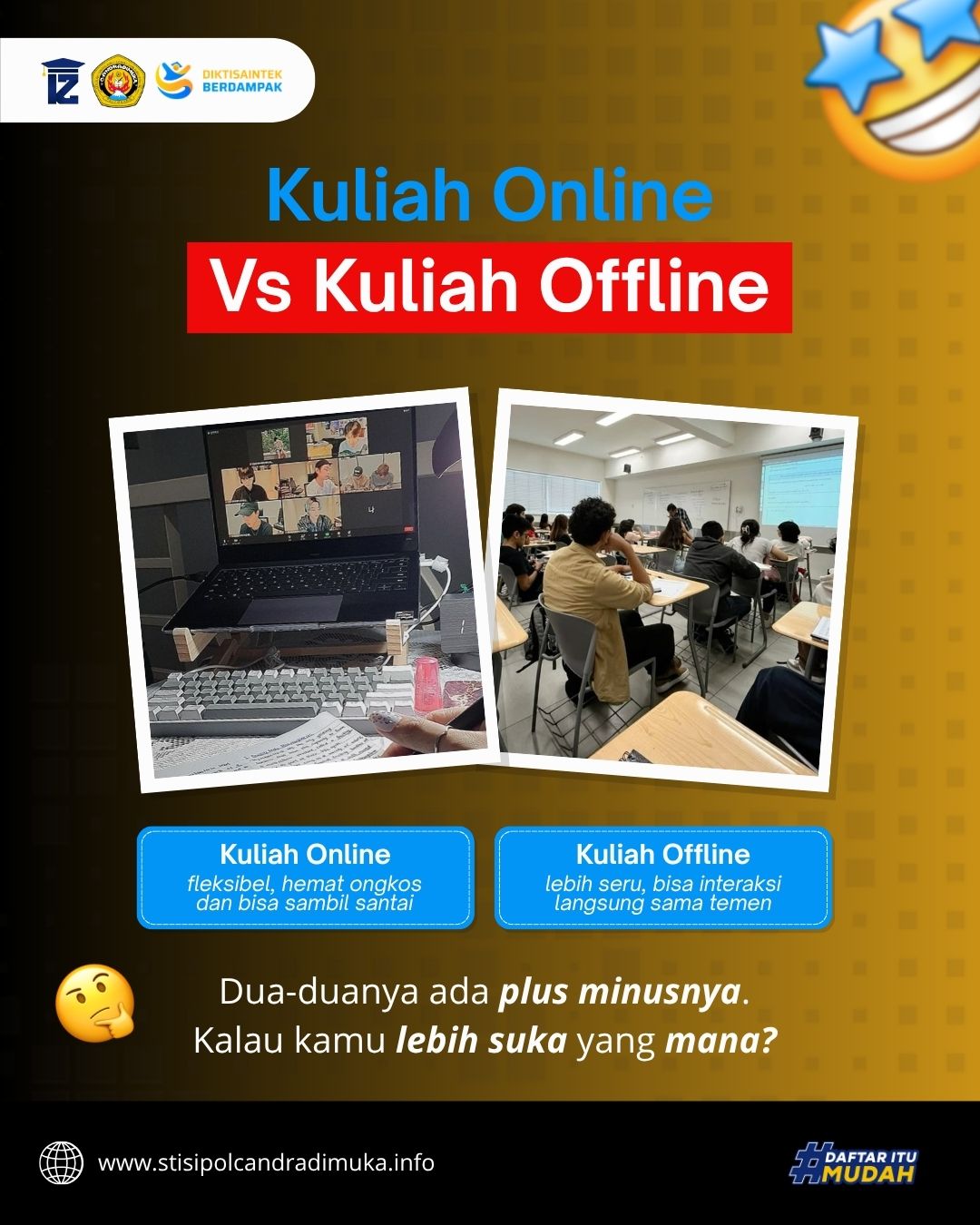 Fleksiblenya Sistem Pembelajaran Kampus Stisipol Candradimuka 