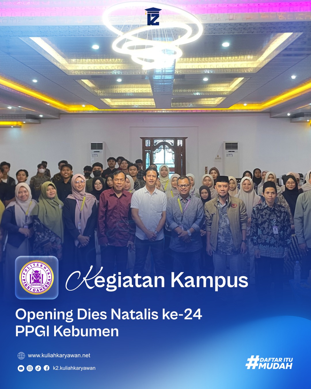 Opening Dies Natalis PPGI Kebumen ke - 24
