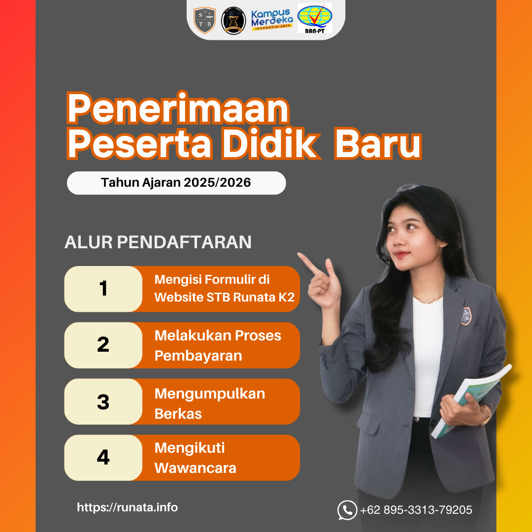 Daftar Online di Sekolah Tinggi Bisnis Runata