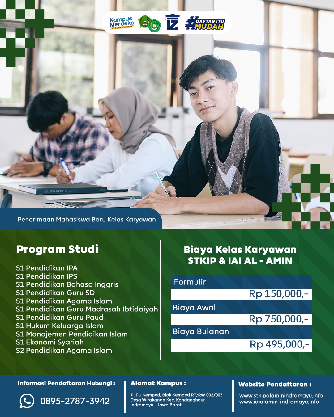 Kuliah Sambil Kerja Kampus IAI Al Amin Indramayu