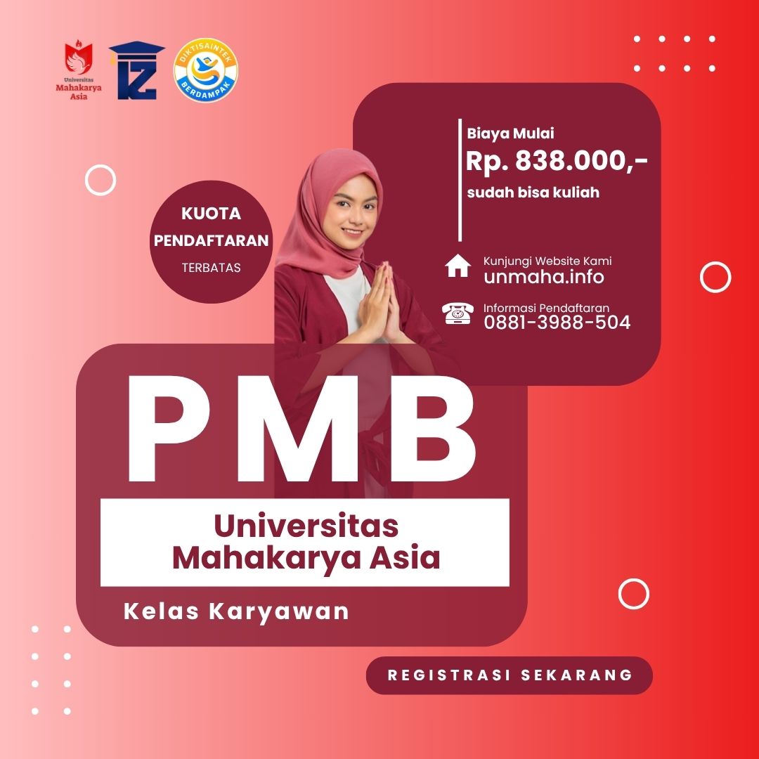 Kuliah Karyawan (K2) Universitas Mahakarya Asia – Fleksibel & Terjangkau