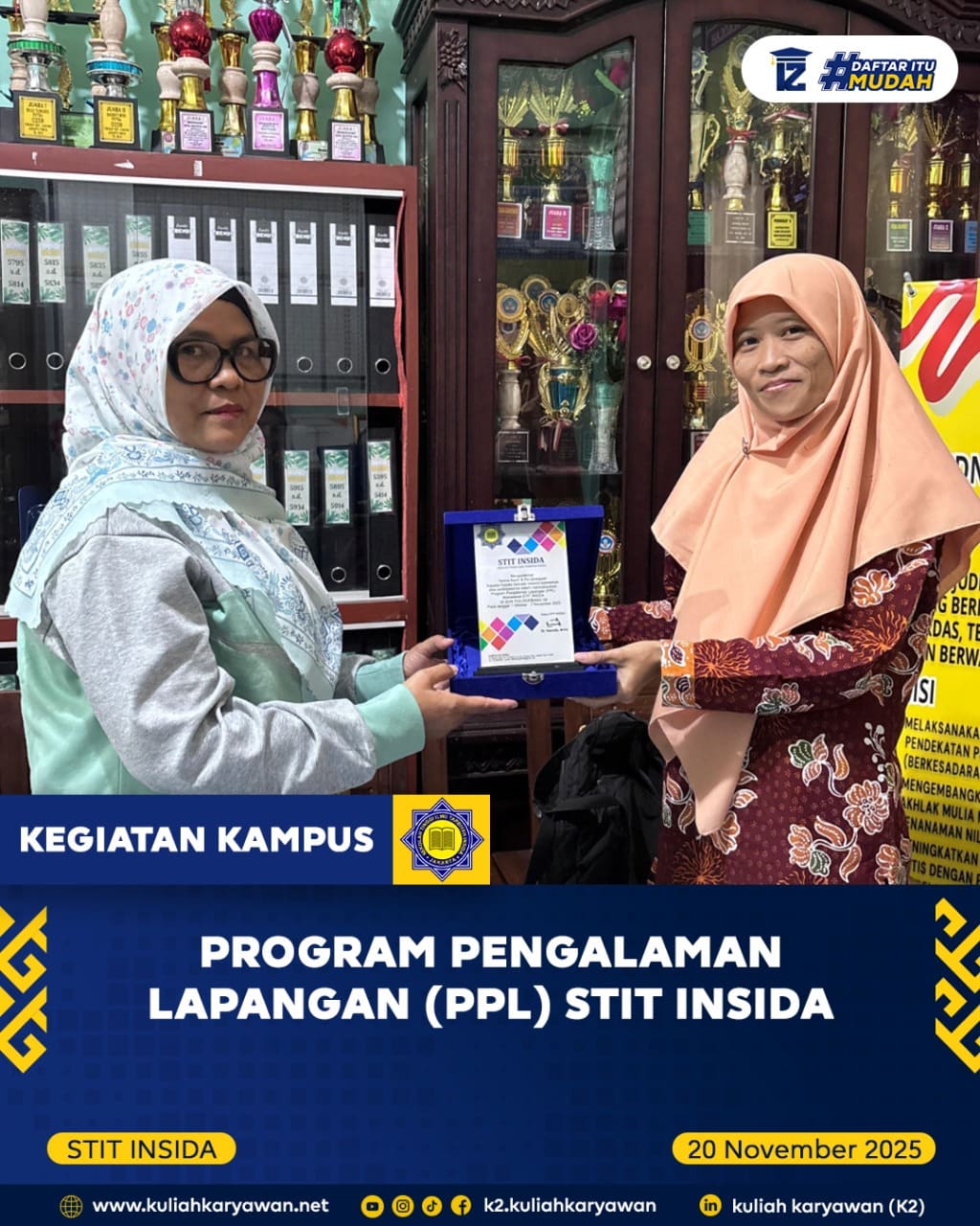 Program Pengalaman Lapangan (PPL) STIT INSIDA: Mengasah Profesionalisme Calon Pendidik 