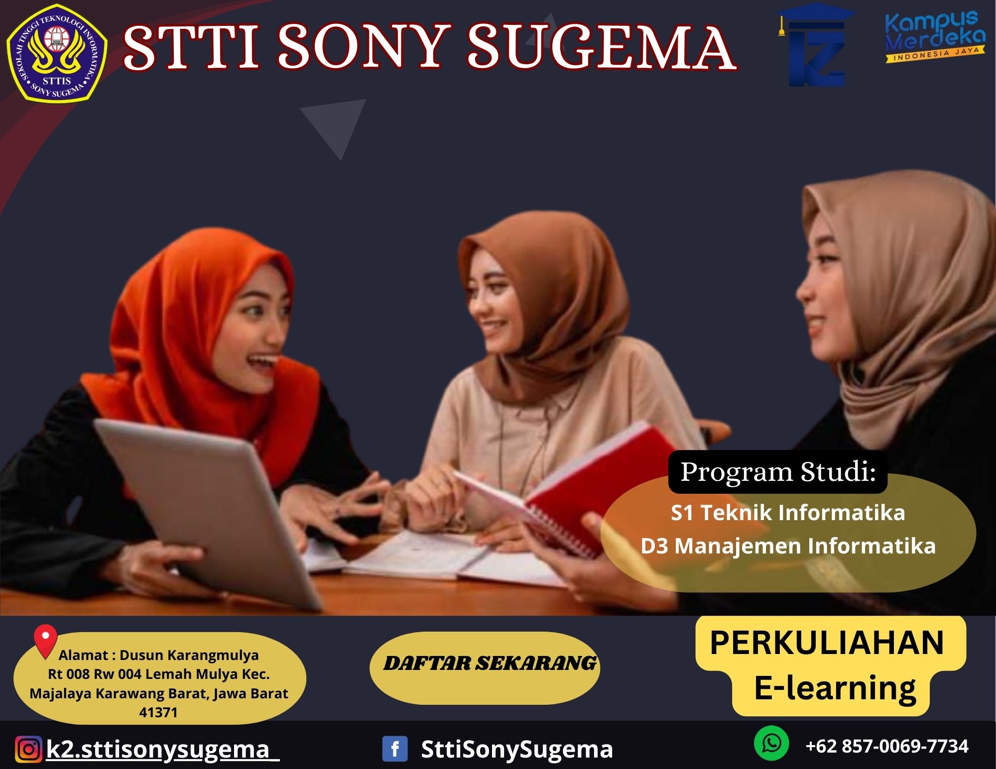 Kampus Terbaik Sony Sugema