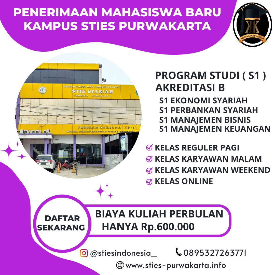 Proses Pendaftaran Kuliah Via Online Kampus STIES Purwakarta