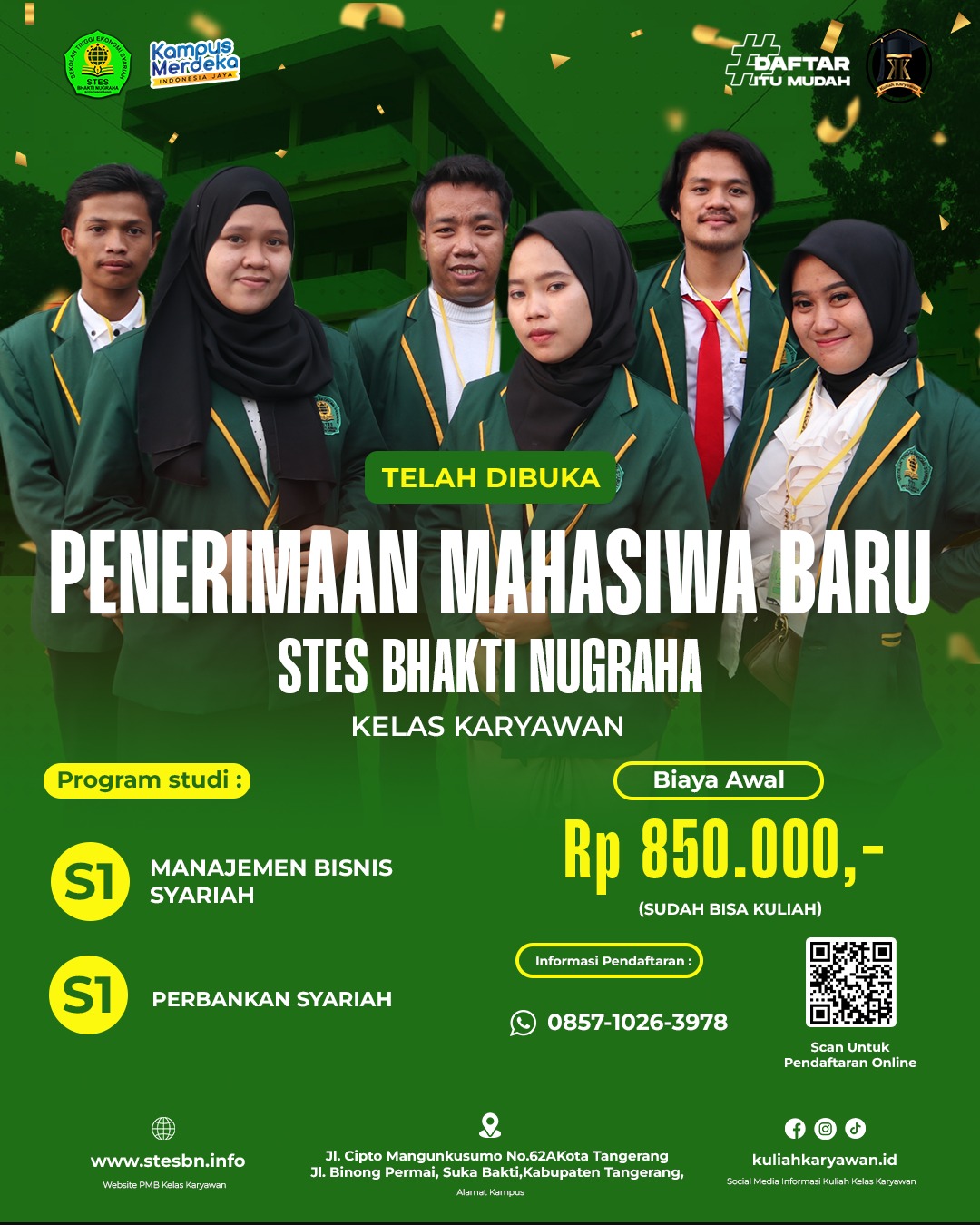 Kuliah Sambil Kerja Di STES Bhakti Nugraha