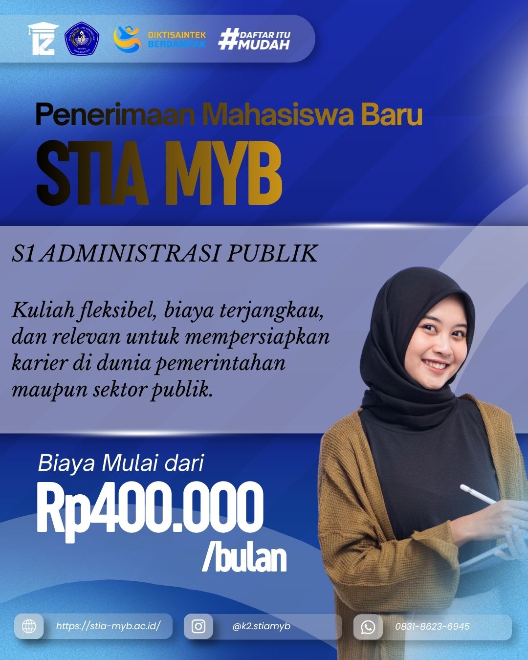 STIA MYB Kampus Berkualitas Biaya Terjangku di Kota Serang 