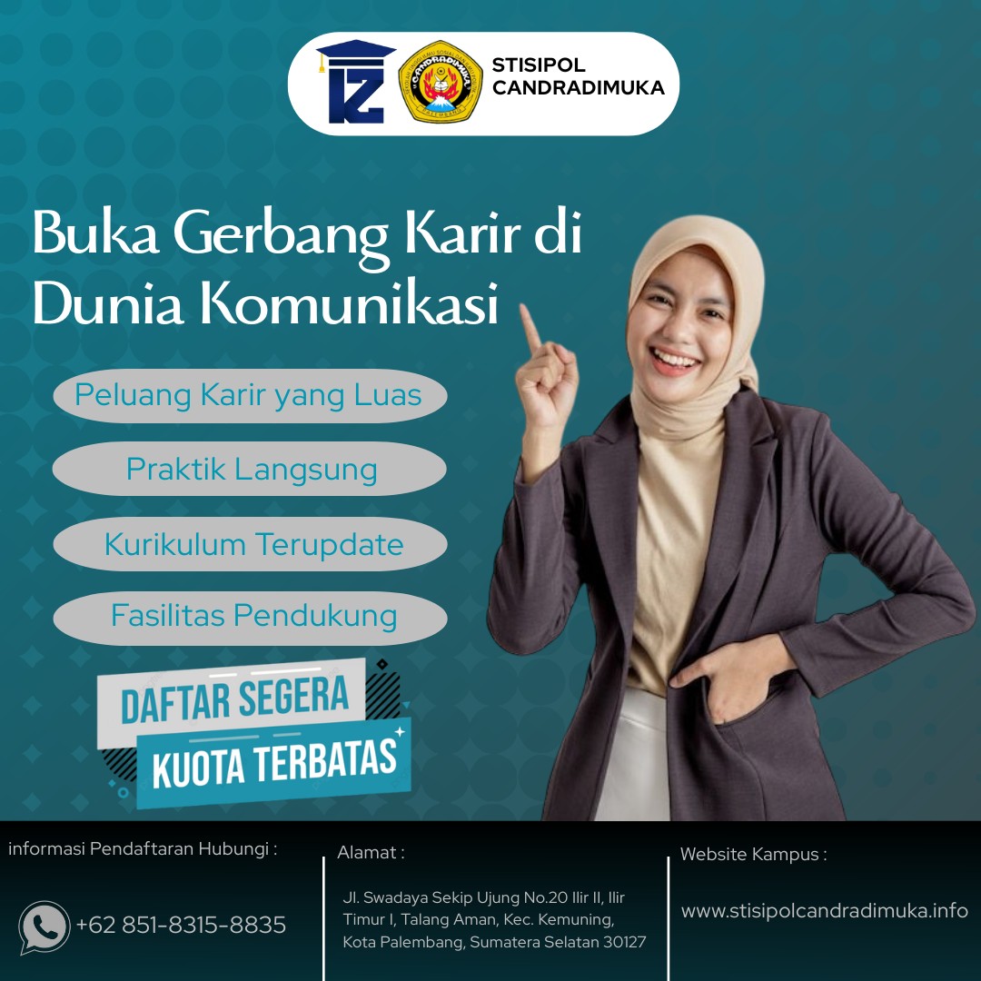 Berkarir Di Dunia Komunikasi Kampus STISIPOL Candradimuka Palembang 
