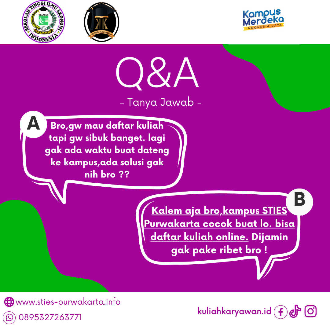 PMB Online Kampus STIES Purwakarta