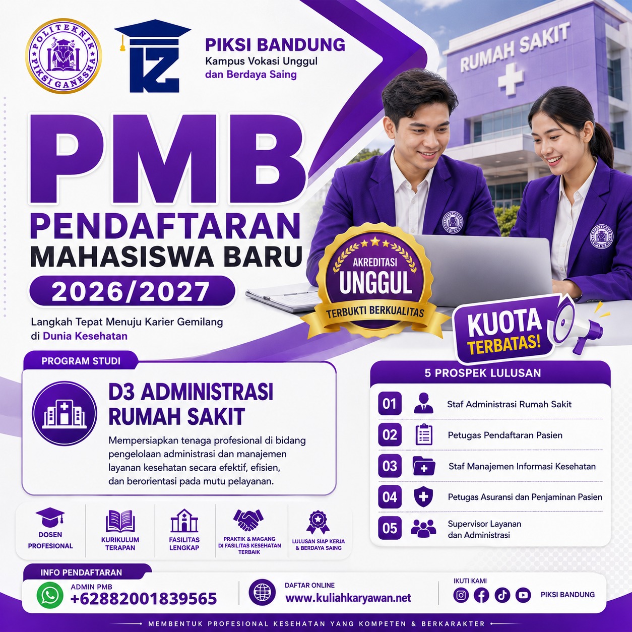 Administrasi Rumah Sakit Politeknik Piksi Ganesha Bandung