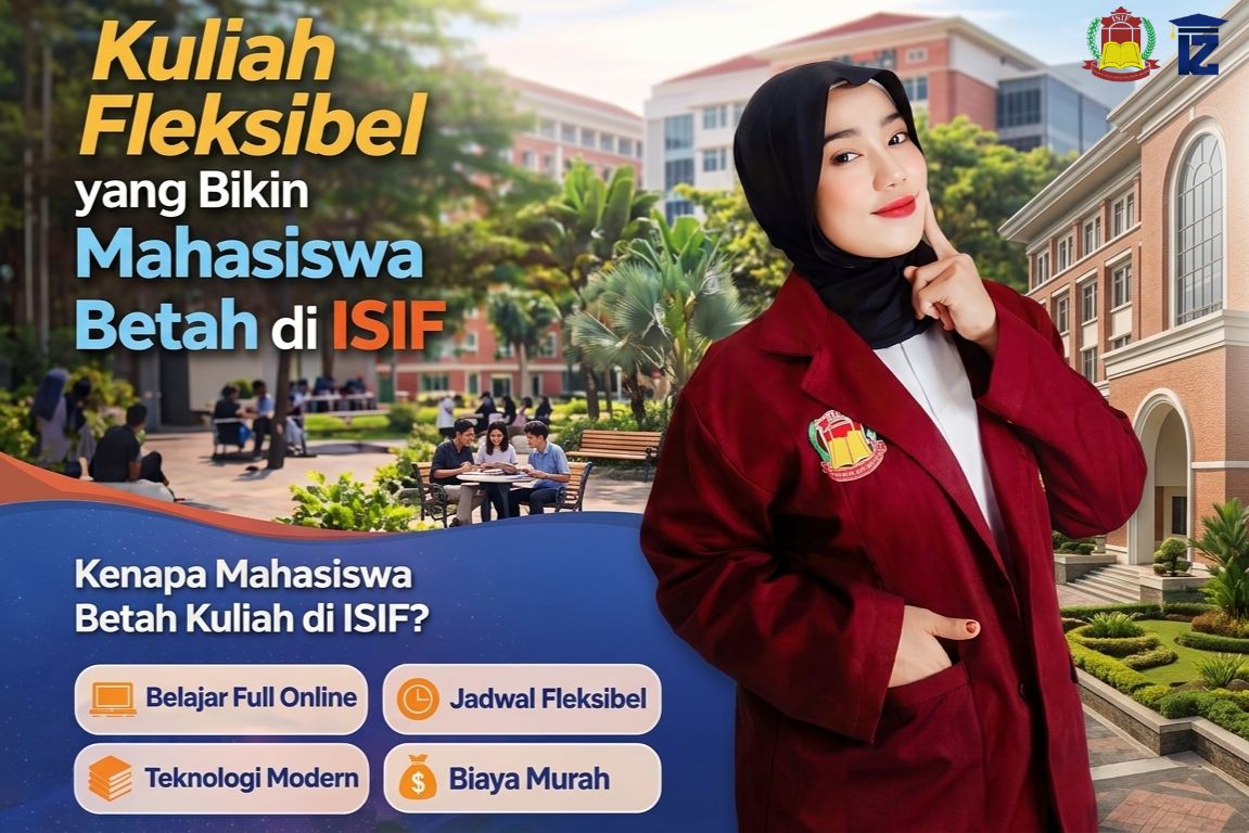 Kuliah Fleksibel yang Bikin Mahasiswa Betah di ISIF