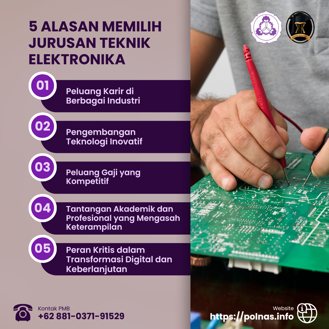 K2 Kelas Karyawan D3 Teknik Elektronika Kampus Politeknik Nasional