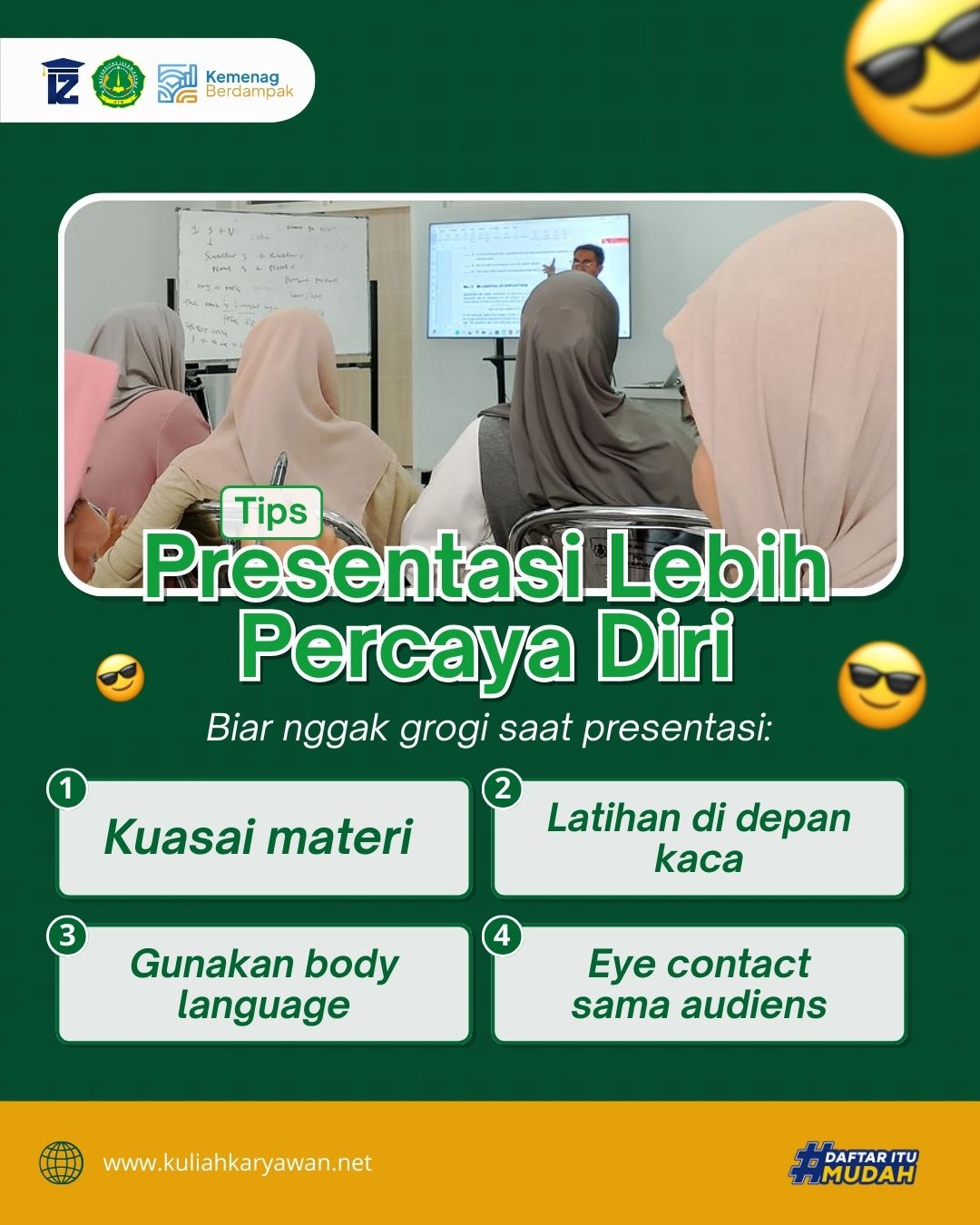 Tips Presentasi Lebih Percaya Diri