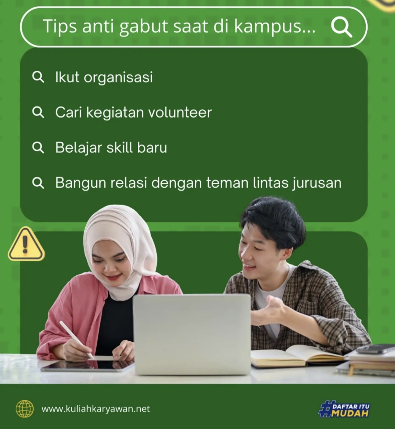 Tips Anti Gabut Di Perkuliahan