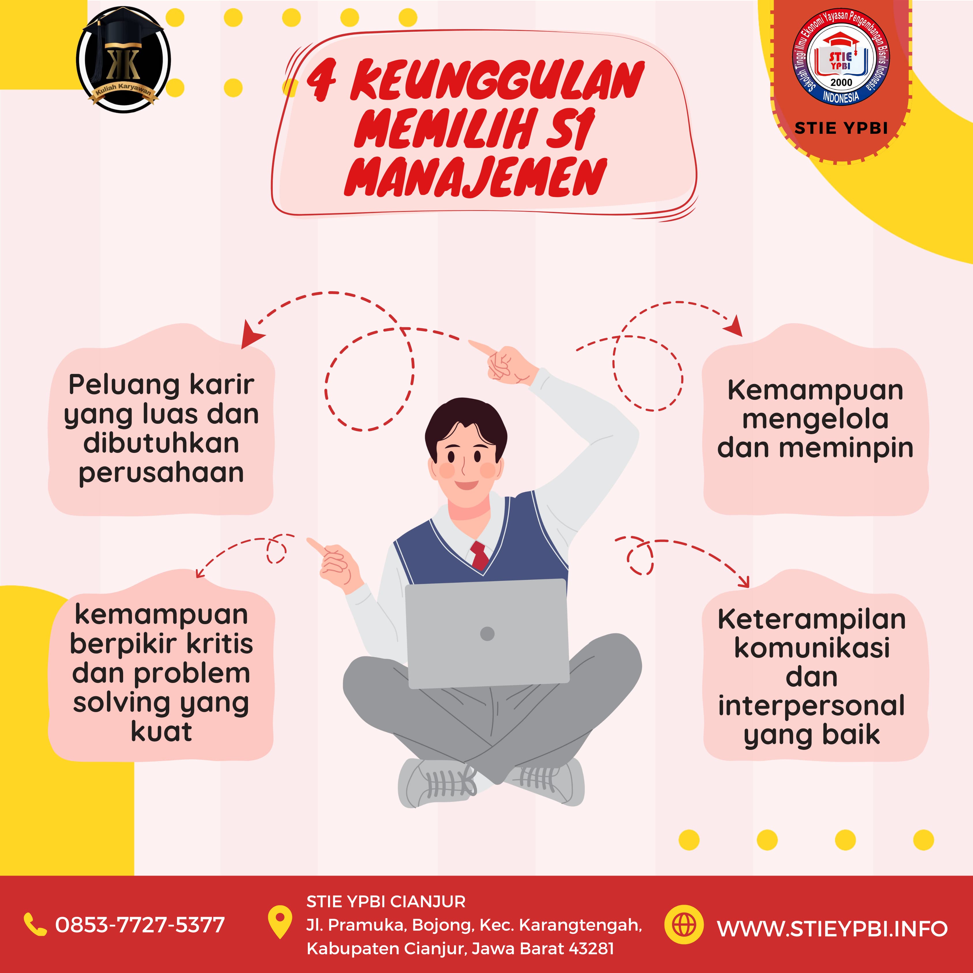 4 Keunggulan memilih jurusan S1 Manajemen di STIE YPBI Cianjur