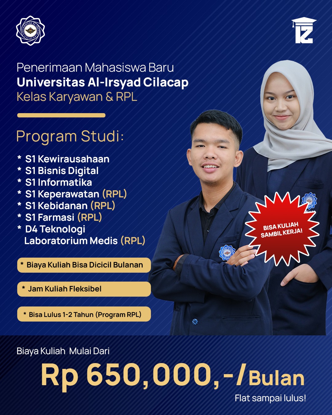 Kuliah Weekend di Kota Cilacap 