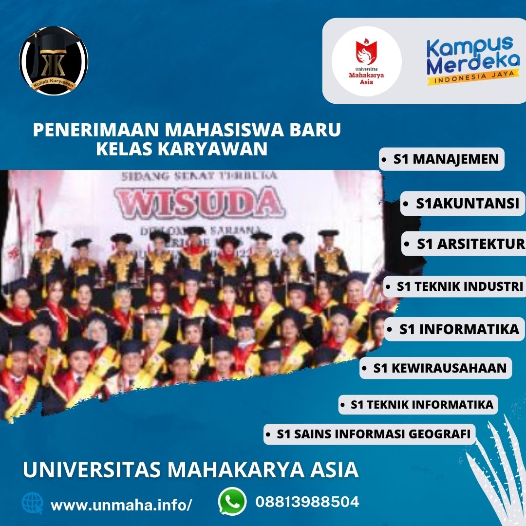 Prospek Kerja Lulusan Kampus Universitas Mahakarya Asia