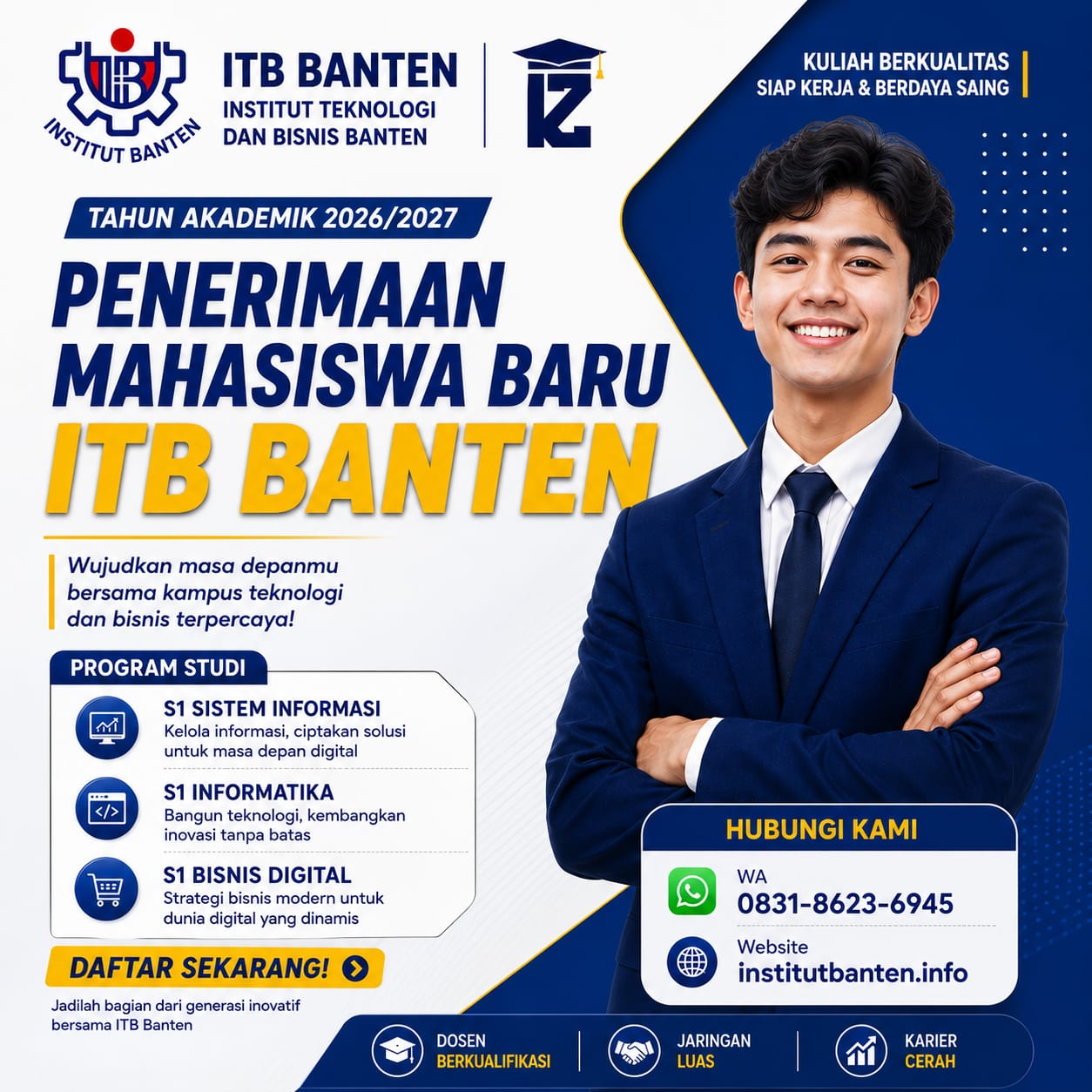 ITB Banten Kampus dengan Jurusan S1 Informatika Biaya Kuliah Terjangkau di Banten