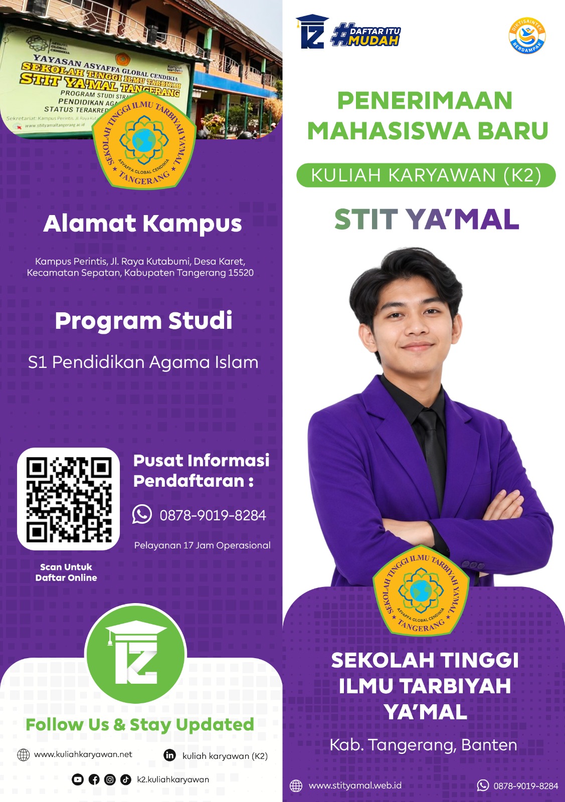 Kampus S1 PAI Di Jl Raya Kutabumi Dengan Biaya Yang Terjangkau