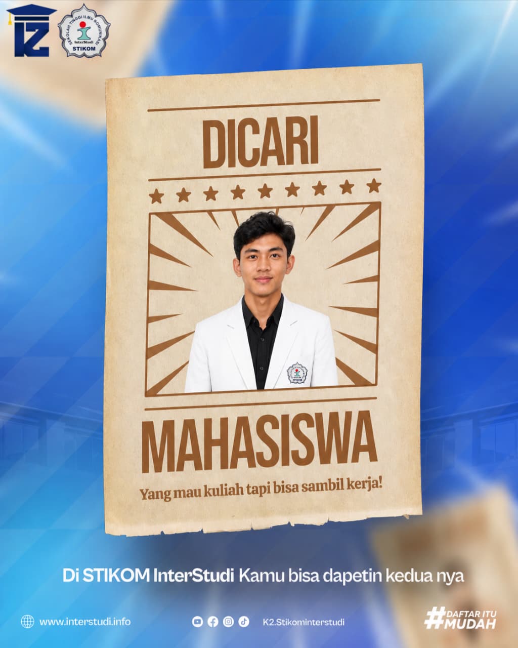 STIKOM InterStudi Jakarta Selatan Menjadi Kampus Favorit Kelas Karyawan