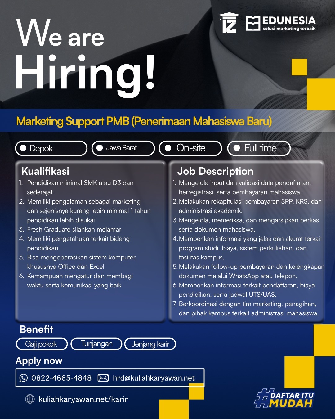 Staff Marketing Support (Admin)