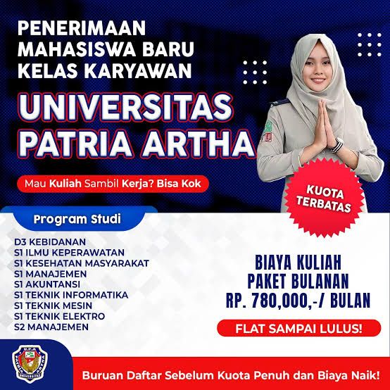 Alamat Kampus Universitas Patria Artha