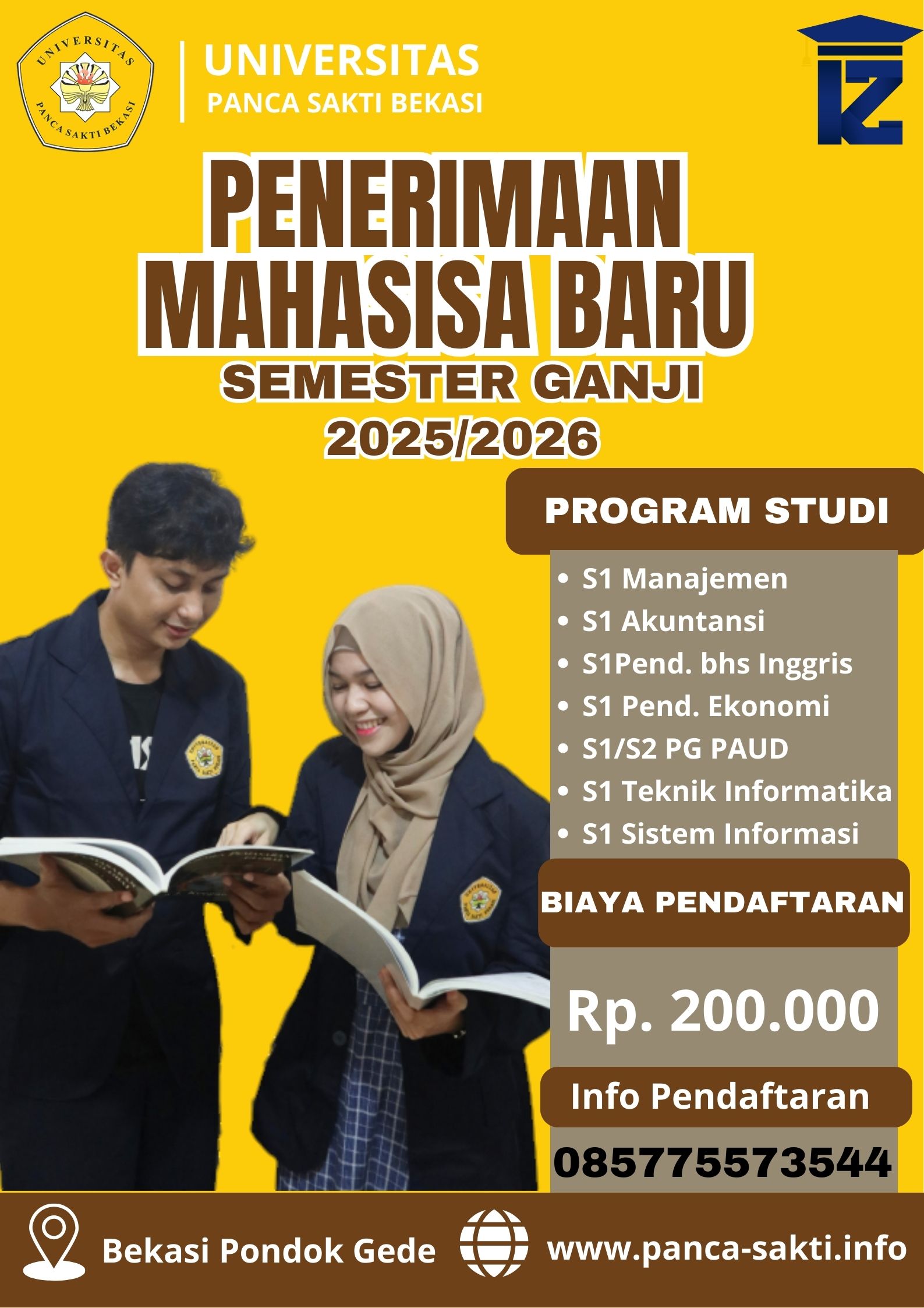 Pendaftaran kuliah Jurusan S1 Akuntansi di kampus UPS Bekasi