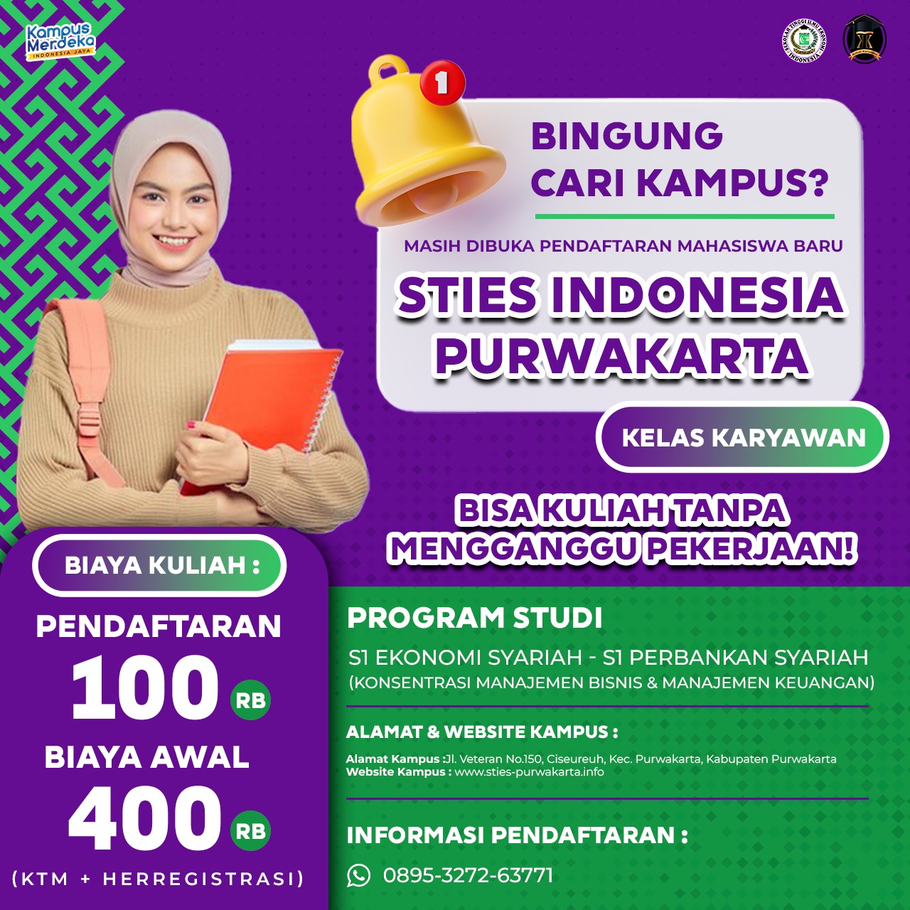 Rekomendasi S1 Ekonomi Syariah Kampus STIES IP Purwakarta