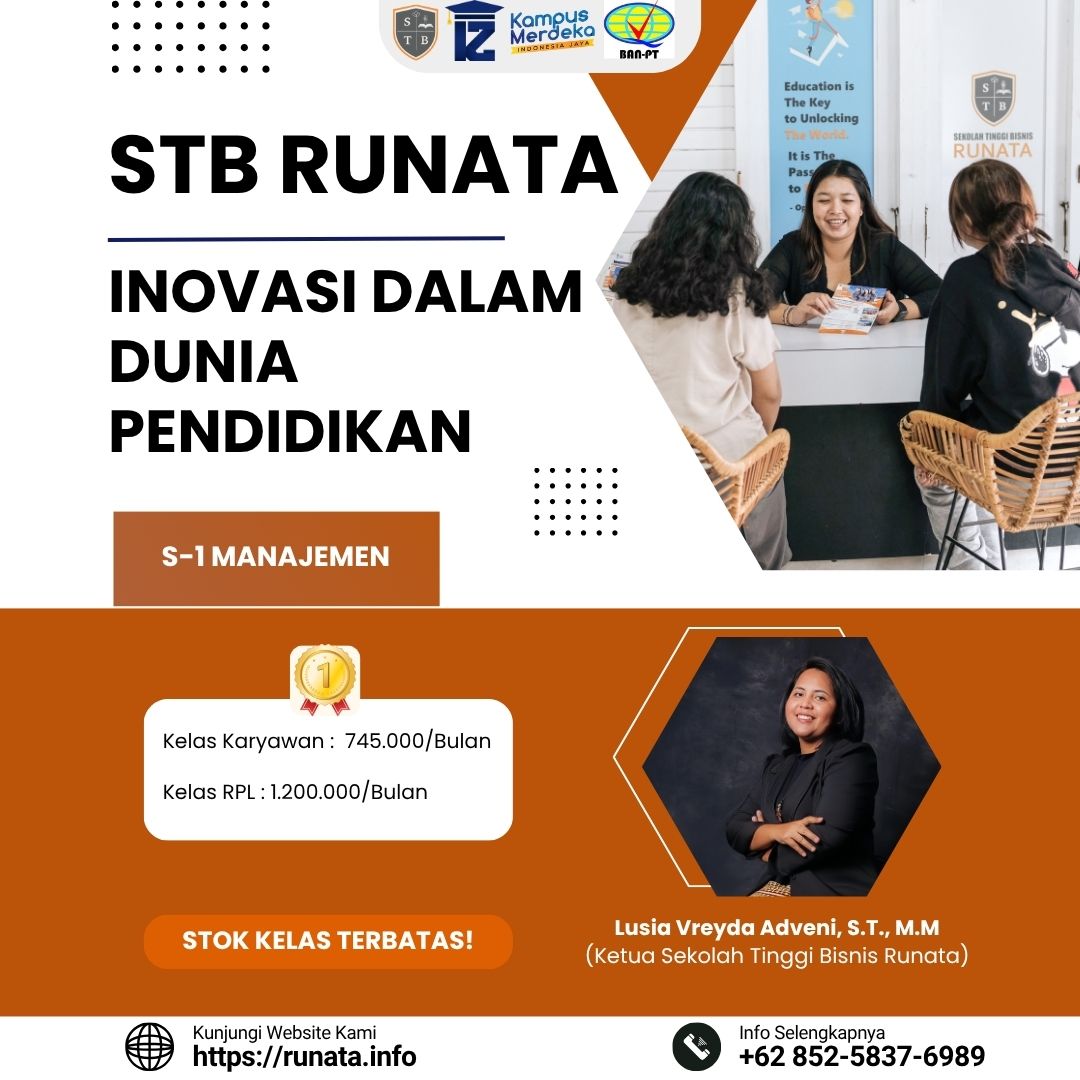 STB Runata Inovasi Dalam Dunia Pendidikan