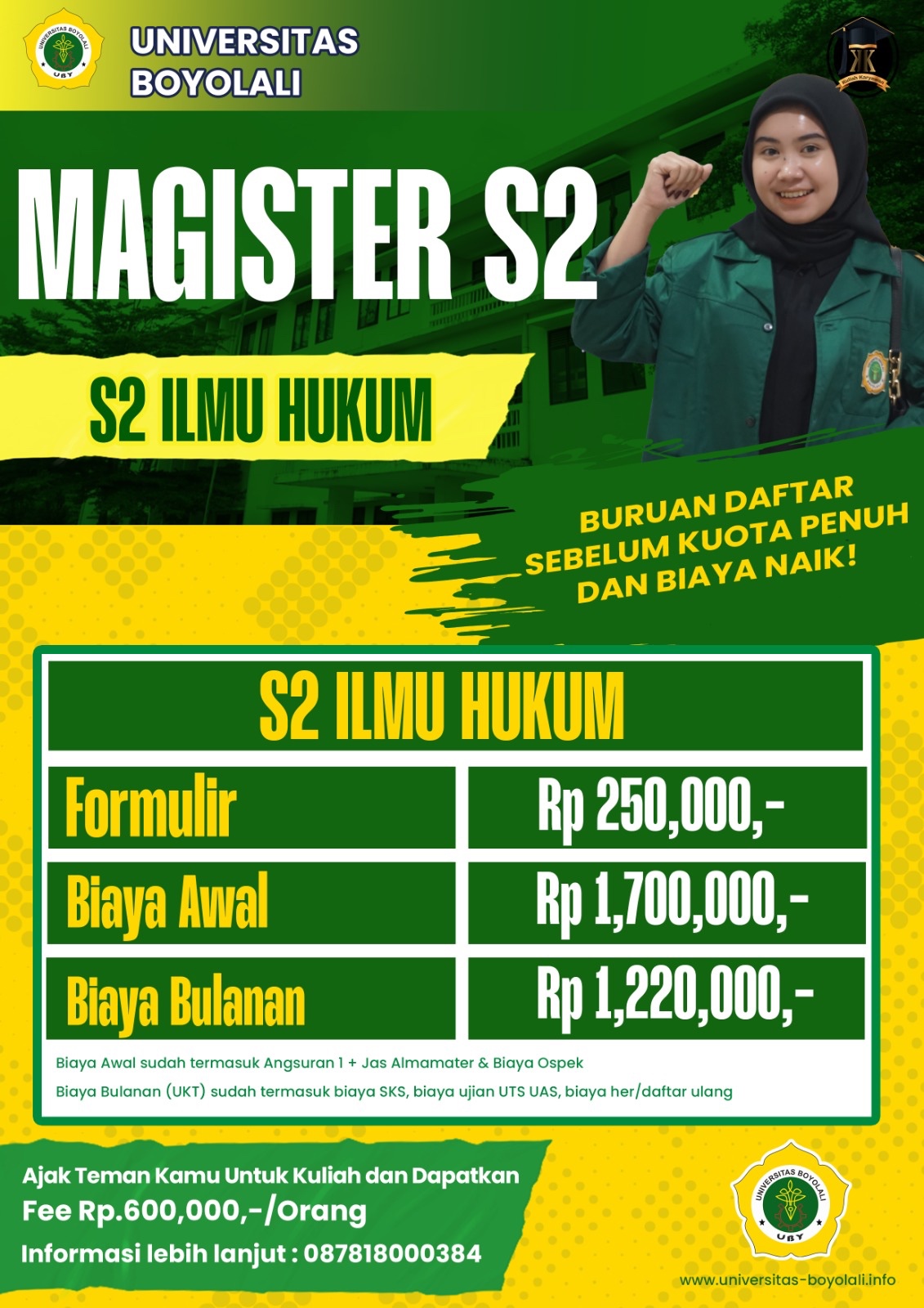 Kampus S2 Hukum Di Boyolali