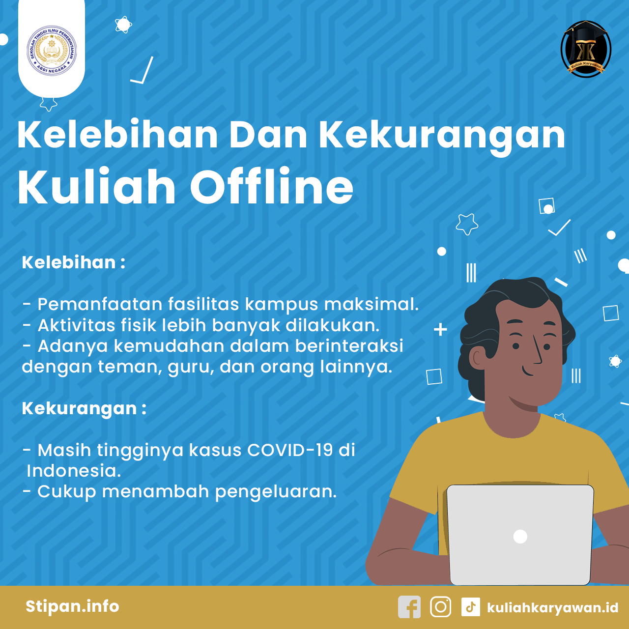 Kekurangan Program Kuliah Secara Online