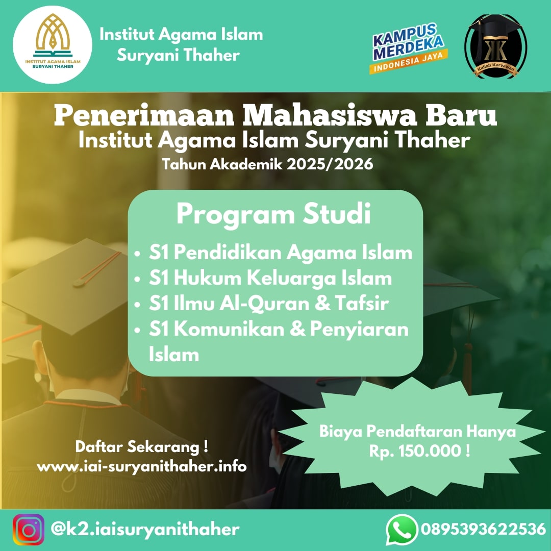 Informasi Pendaftaran Kampus IAI Suryani Thaher Jakarta selatan