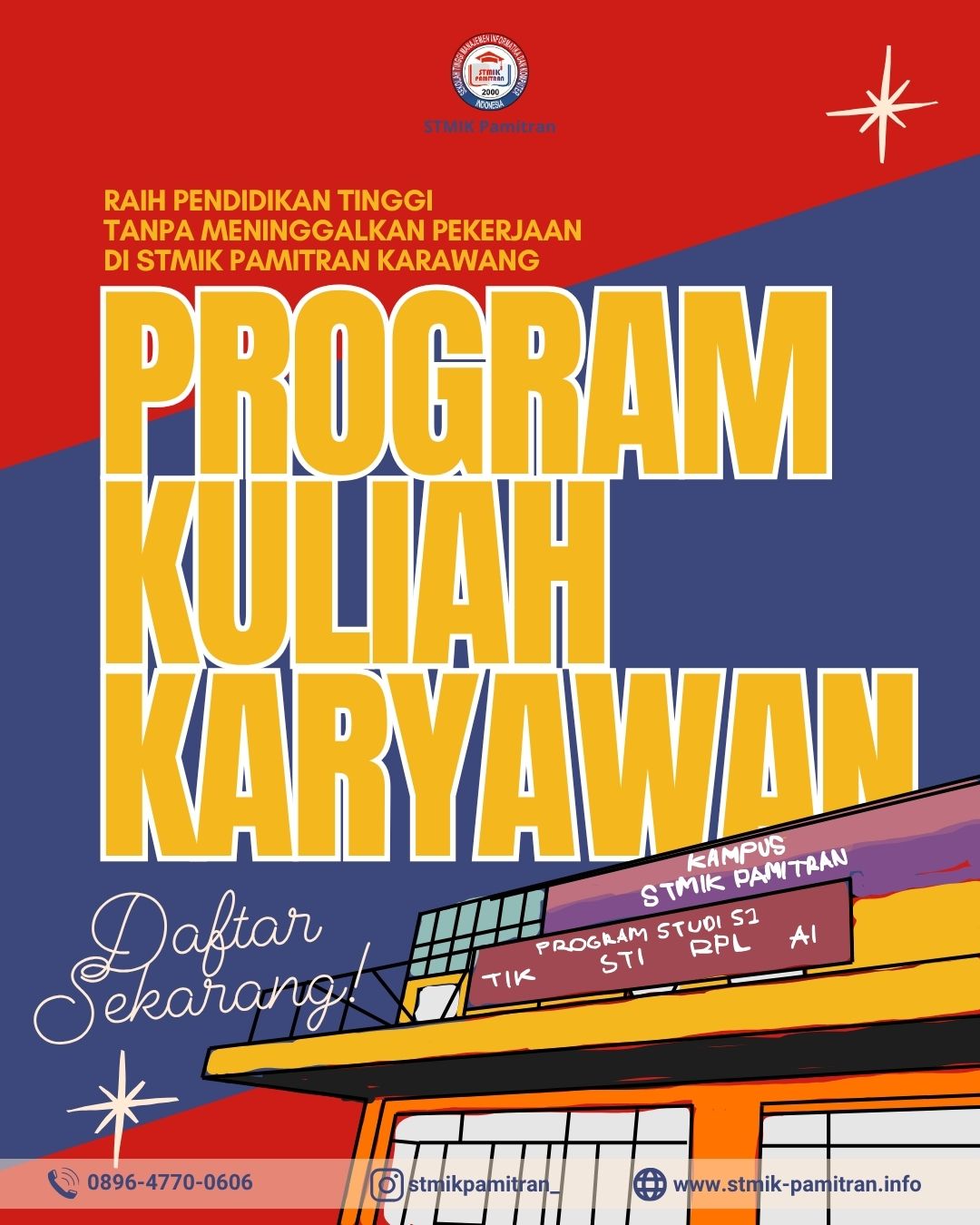 Mengenal Program Kuliah Karyawan di STMIK Pamitran