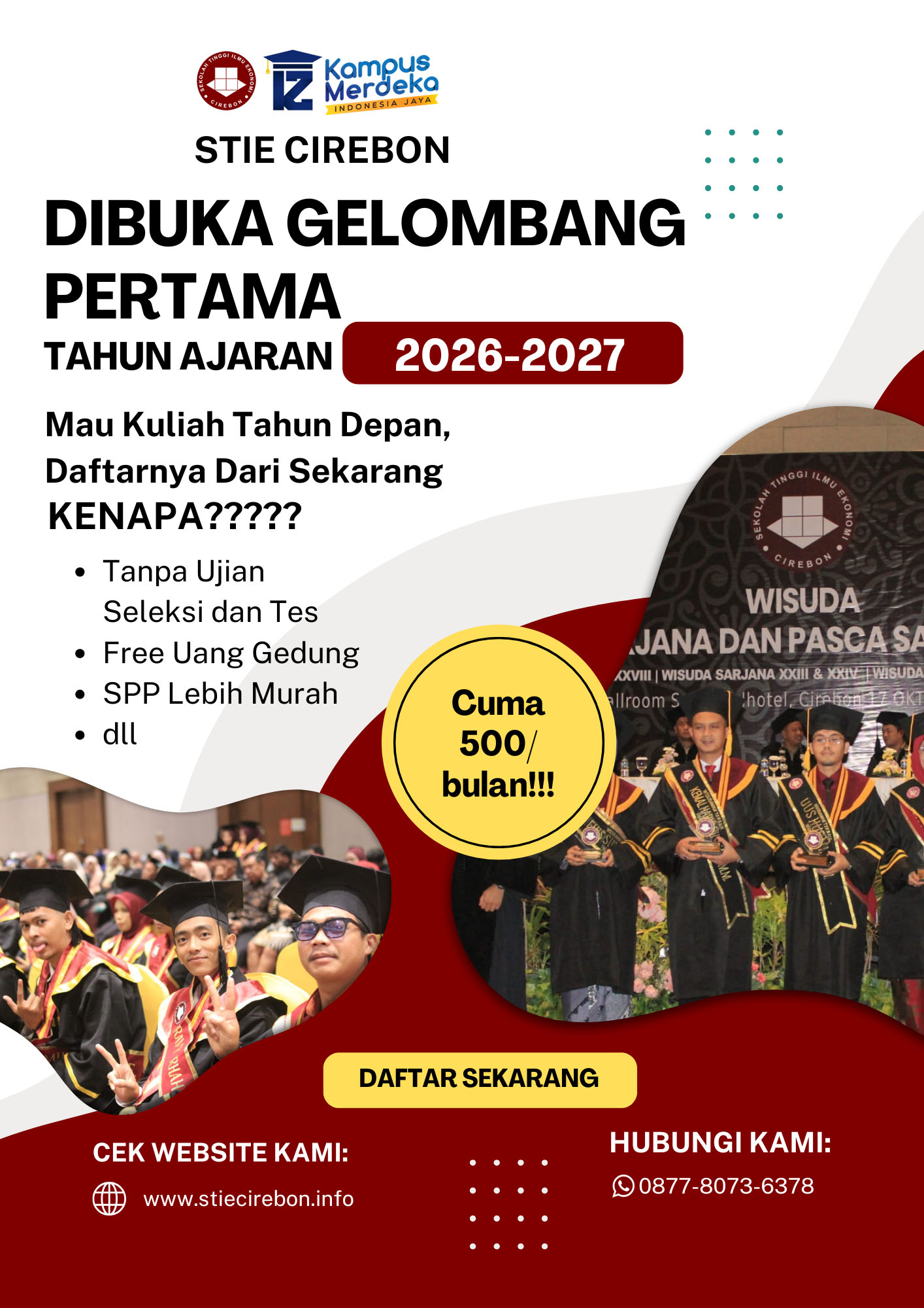STIE Cirebon Telah Membuka Penerimaan Mahasiswa Tahun Ajaran 2026/2027