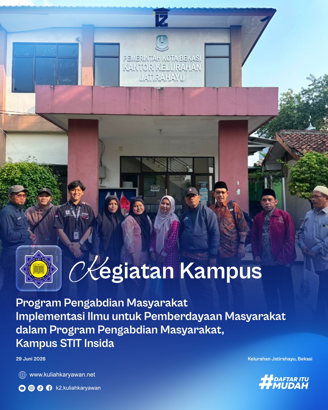 Mengabdi bersama STIT INSIDA 