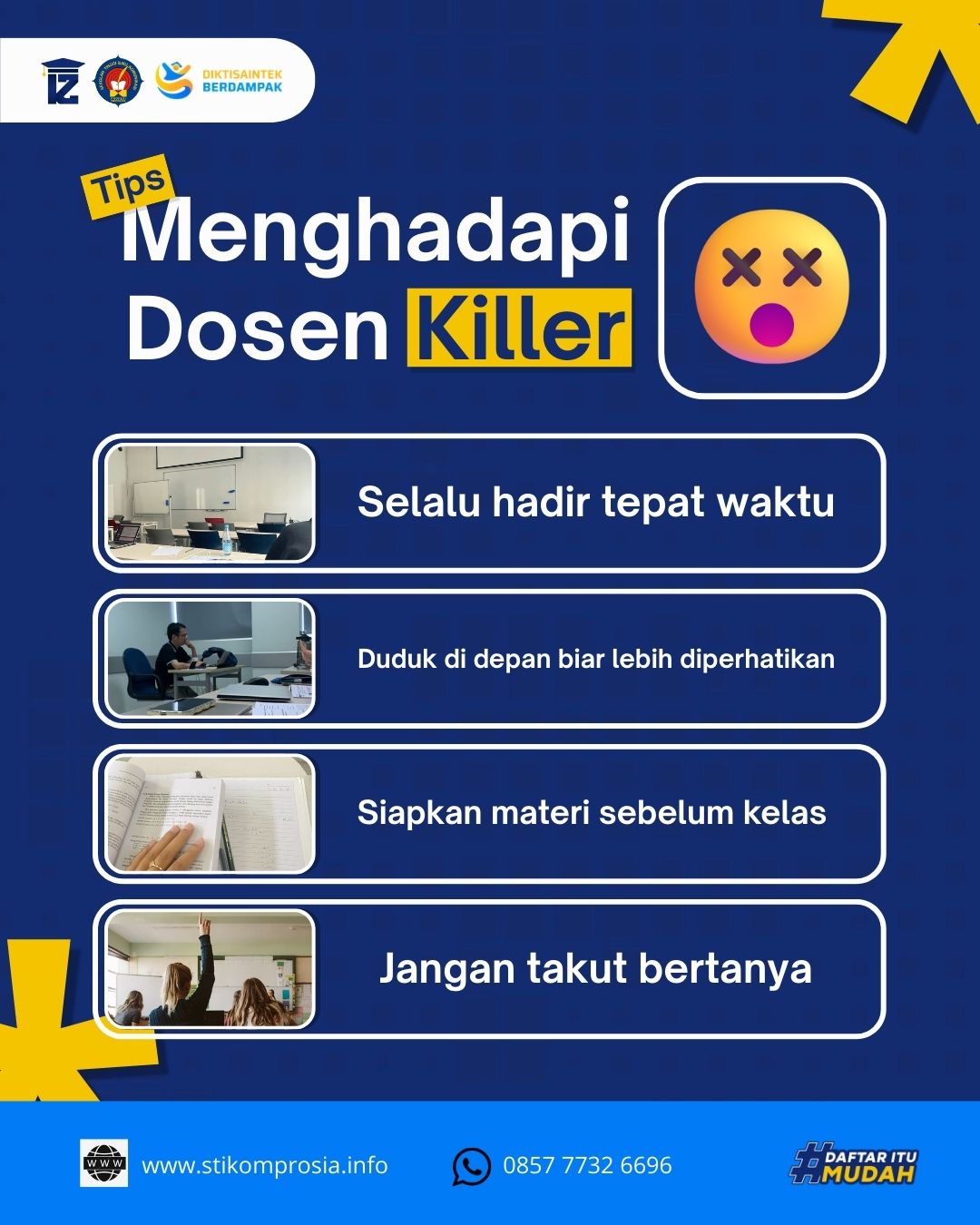 Tips Menghadapi Dosen Killer Ala Mahasiswa Ilmu Komunikasi STIKOM PROSIA