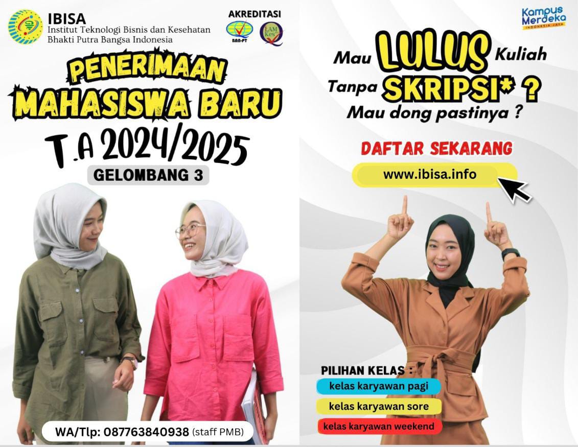Penerimaan Masiswa Baru Online dan Hybrid