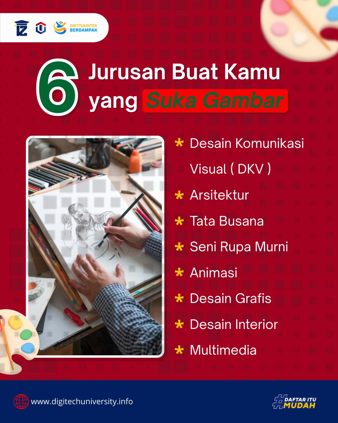 Jurusan untuk Kamu yang Suka Gambar